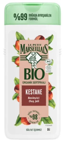 Le Petit Marseillais Bio Organik Kestane 400 ml Vücut Şampuanı