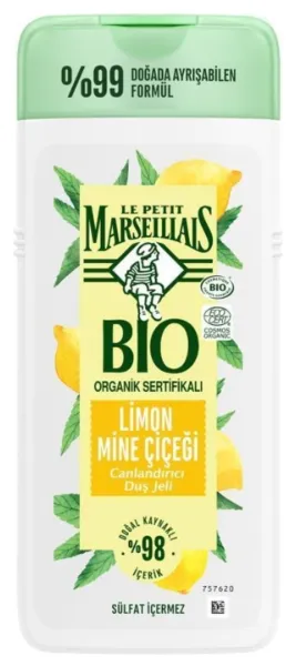 Le Petit Marseillais Bio Organik Limon Mine çiçeği 400 ml Vücut Şampuanı