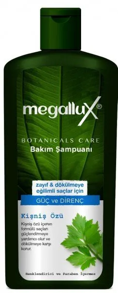 Megallux Botanicals Care Güç ve Direnç Kişniş Özü 500 ml Şampuan