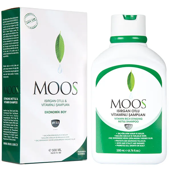 Moos Isırgan Otlu 500 ml Şampuan