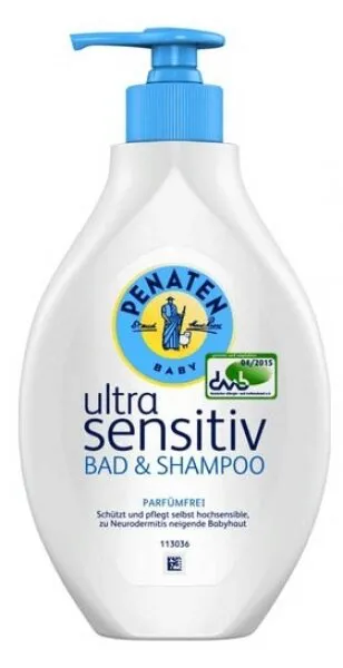 Penaten Baby Ultra Sensitiv 400 ml Şampuan / Vücut Şampuanı