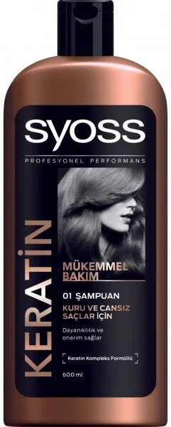 Syoss Keratin 600 ml Şampuan