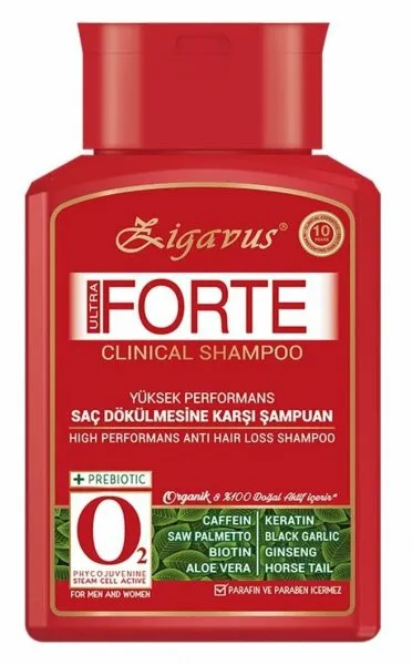 Zigavus Forte Ultra Clinical Kuru Ve Normal Saçlar 300 ml Şampuan