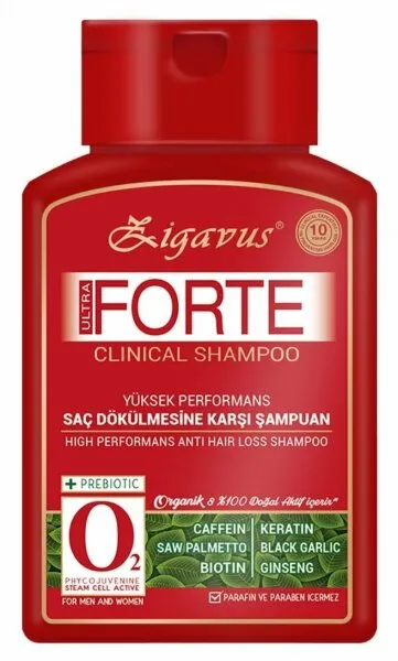 Zigavus Forte Ultra Clinical Yağlı Saçlar 300 ml Şampuan