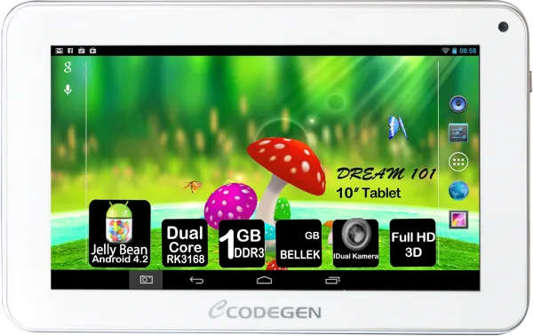 Codegen Dream 101 8 GB Tablet