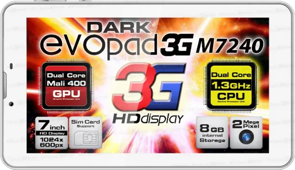 Dark EvoPad M7240 (3G) Tablet