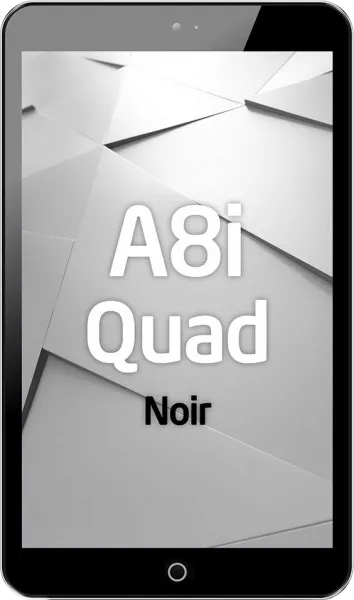 Reeder A8i Quad Noir 1 GB Tablet