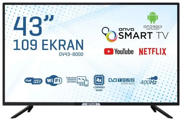 Onvo OV43-8000 Televizyon