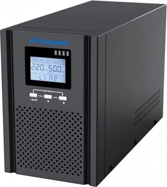 Tescom Teos+ 101 (2x7Ah) 1000 VA / 2 Akü / 7 Ah UPS