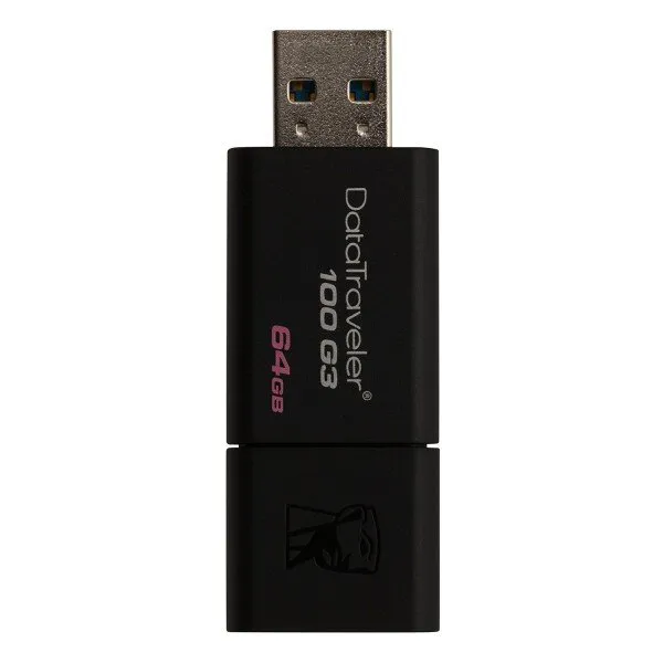 Kingston DataTraveler 100 G3 64 GB (DT100G3/64GB) Flash Bellek