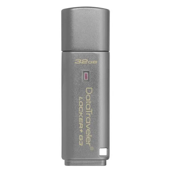 Kingston DataTraveler Locker+ G3 32 GB (DTLPG3/32GB) Flash Bellek