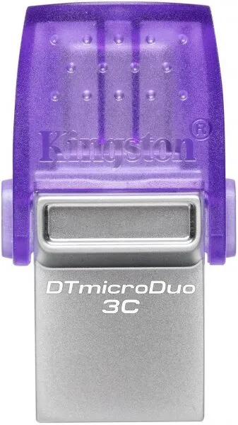 Kingston DataTraveler microDuo 3C Gen3 64 GB (DTDUO3CG3/64GB) Flash Bellek