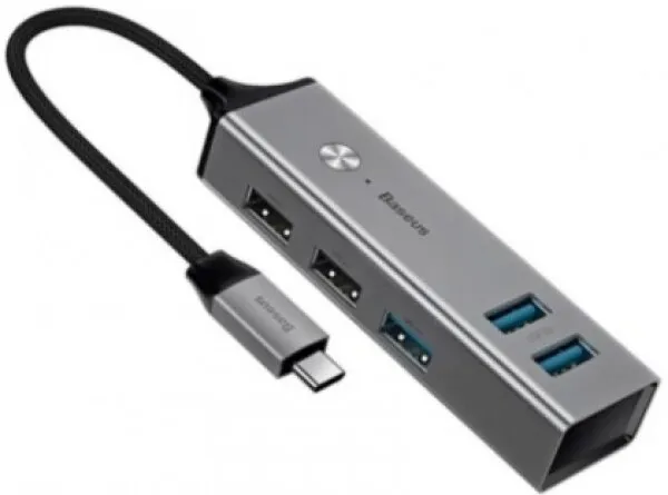 Baseus Cube Type-C 5 in 1 (CAHUB-C0G) USB Hub