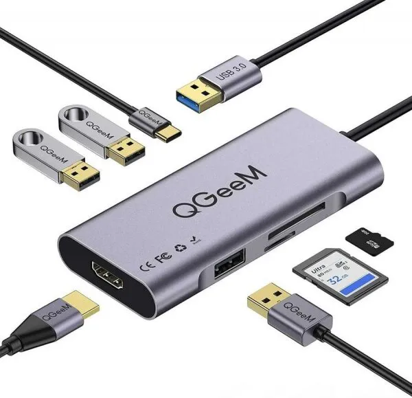 QGeeM QG-UH07-A USB Hub